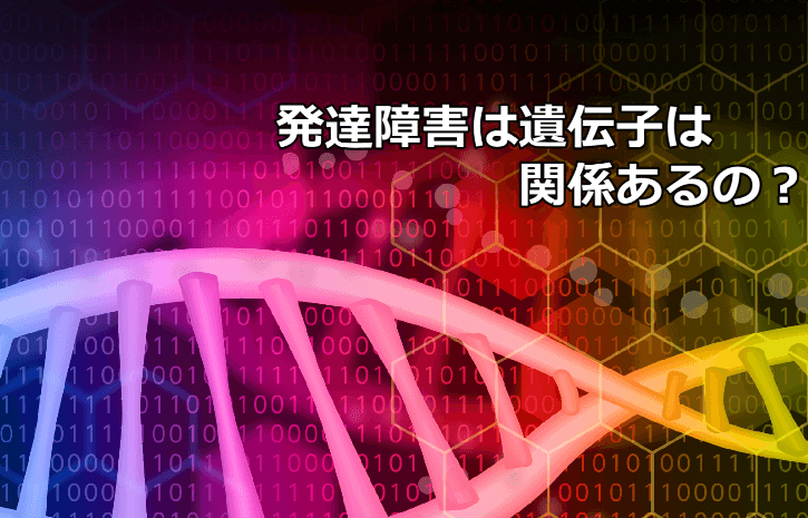 発達障害は遺伝子は関係あるの？