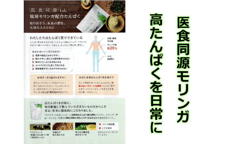 医食同源もりんがタンパク