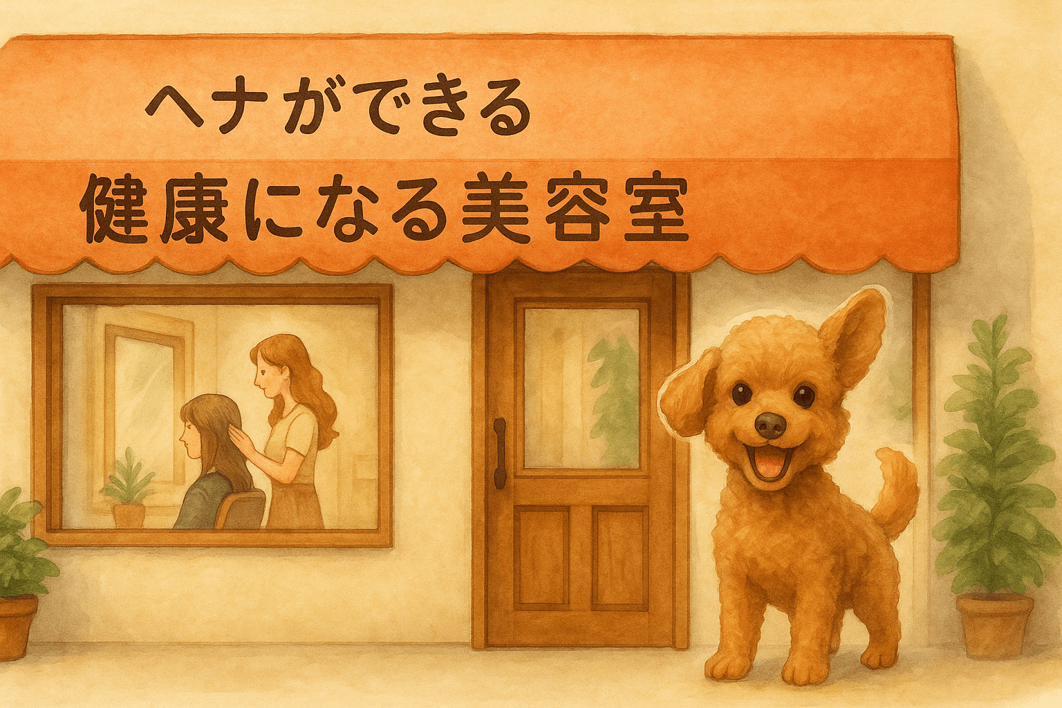 ヘナができる健康になれる美容室