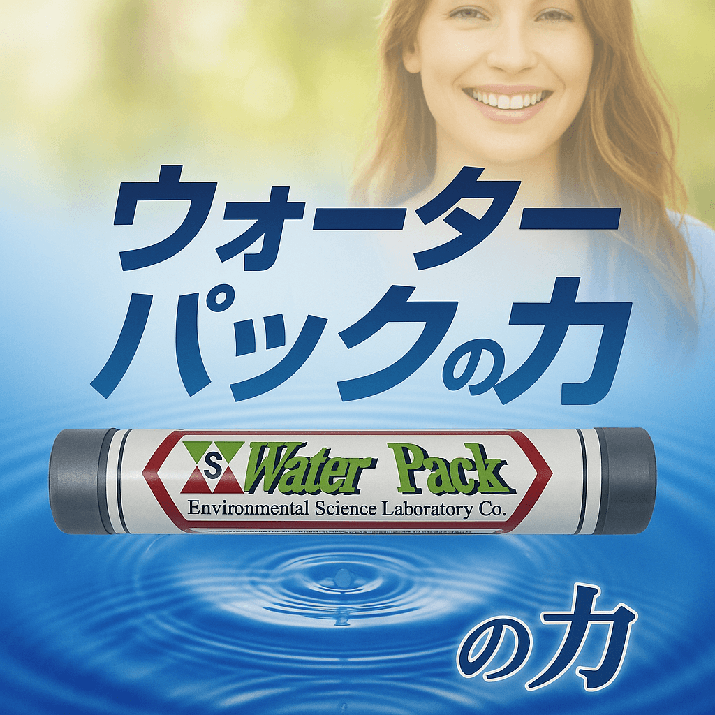 ウォータ―パックの力とは