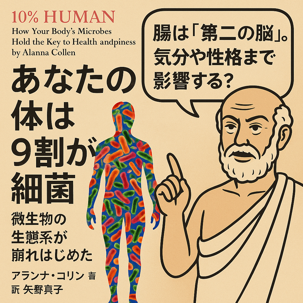 ヒポクラテス　腸は第二の脳　気分や性格まで影響する
