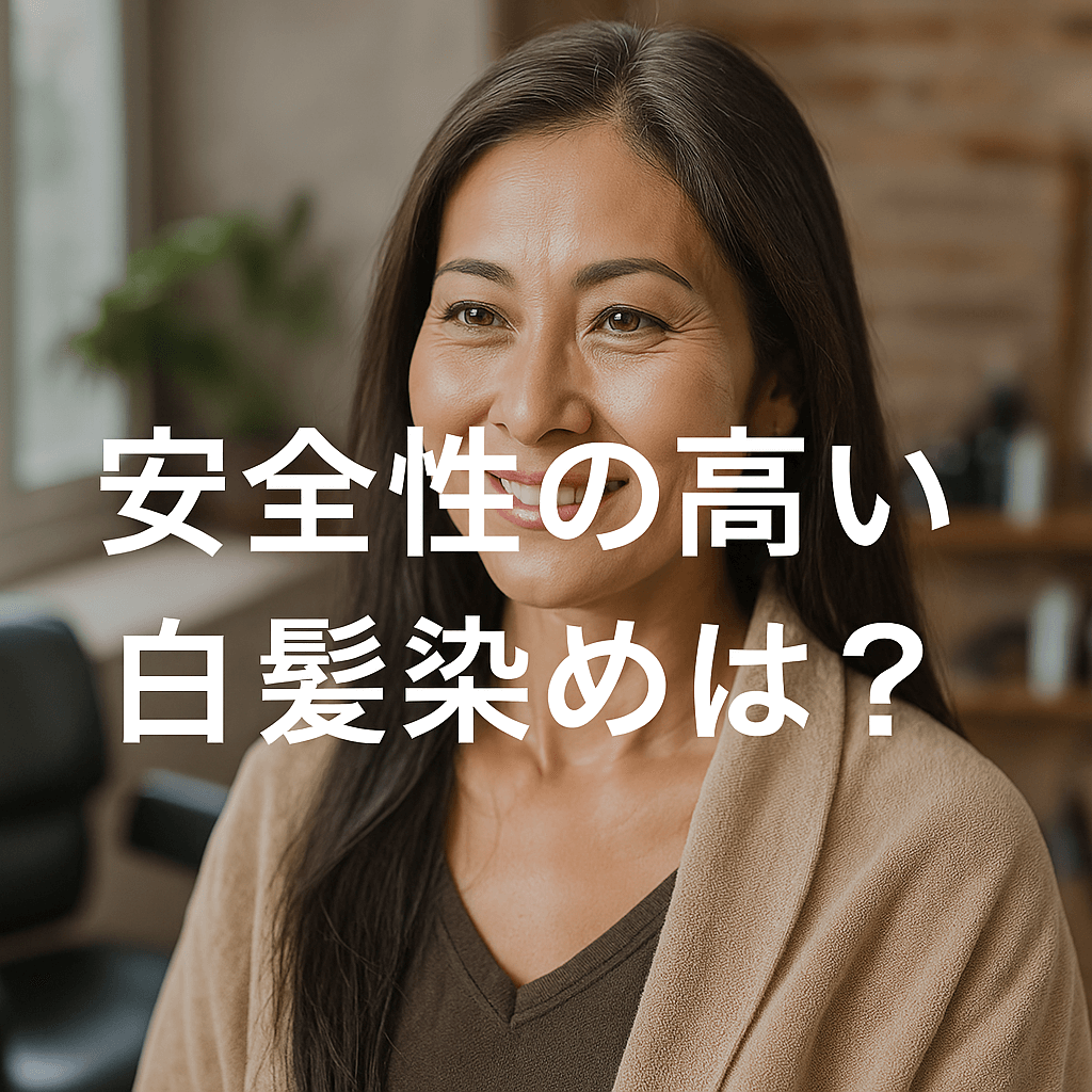 私は安全性が高い白髪染めをしたい